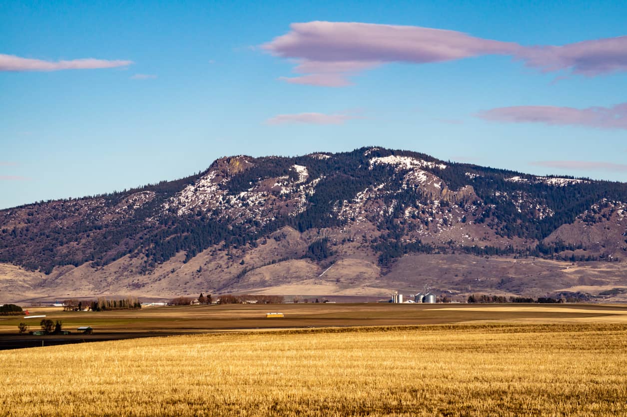 Mount Harris near La Grande Oregon
